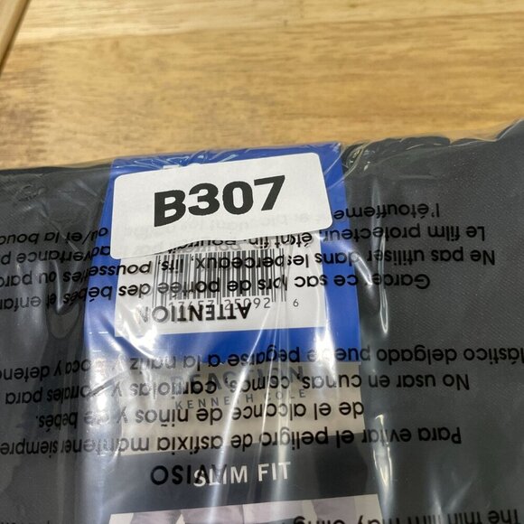 NEW Kenneth Cole Reaction Men's3 6X32 Slim Fit Techni-Cole Performance Black - Picture 7 of 7